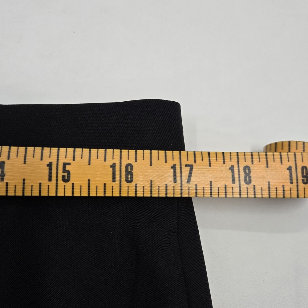DKNY Women's‎ Dress Pants Size 14, Black Straight Leg - Picture 8 of 13